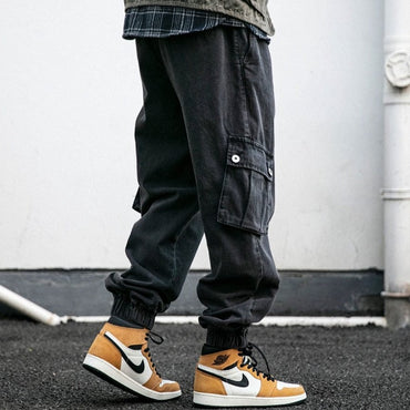 American Retro Streetwear Pants