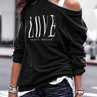 Heart Printed Casual Top