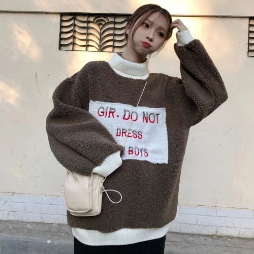 Loose Fit Turtleneck