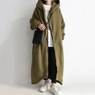 Urban Hooded Long Outerwear