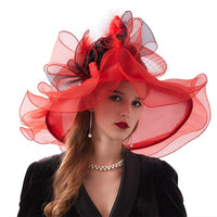 Organza Derby Party Hat