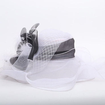 Organza Derby Party Hat