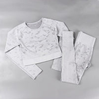 Seamless Two Piece Gym Outfit