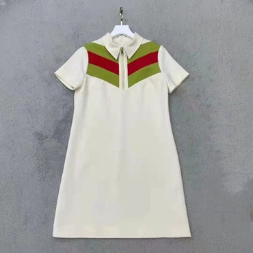 Retro Polo Summer Dress