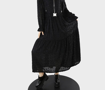 Black Lace Stylish Party Dress