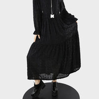 Black Lace Stylish Party Dress