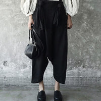 Ladies Wide Leg Loose Overalls