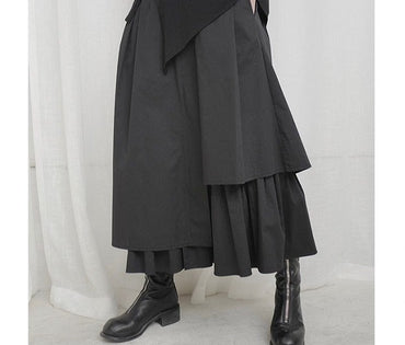 Solid Designer Streetwear Skirt