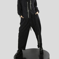 Striped Two Piece Streetwear Outfit