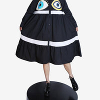 Patchwork unique Style Shirt Dress