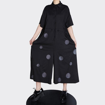 Dots Printed Wide Leg Dress