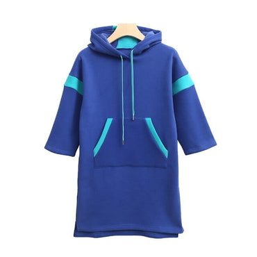 Girls Hooded Fleece Dresses