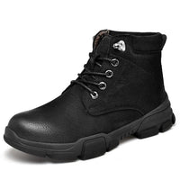 Men's Flock Ankle Shoe