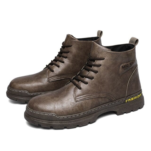 Men's Bonded Leather Boots