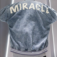 Retro Denim Oversized Jacket