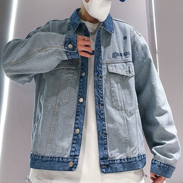 American Streetwear Jean Jacket