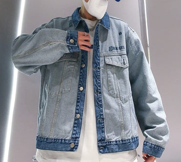 American Streetwear Jean Jacket