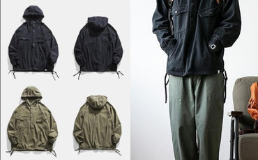 Multi-Pocket Trend Outerwear