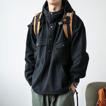 Multi-Pocket Trend Outerwear