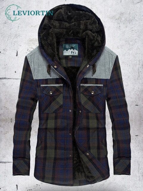 Plaid Thick Outerwear