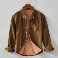 Long Sleeve Solid Cotton Shirt