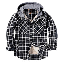 Long Sleeve Fleece Hooded Shirts