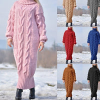 Knitted Long Sweater Dress