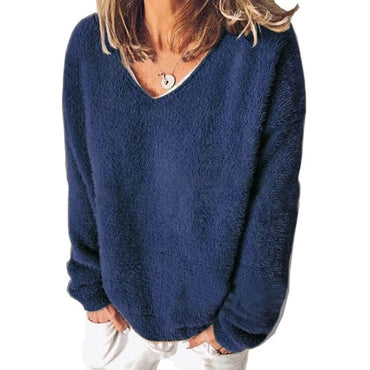 V-neck Long Sleeve Sweater