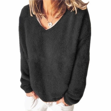 V-neck Long Sleeve Sweater