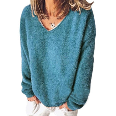 V-neck Long Sleeve Sweater