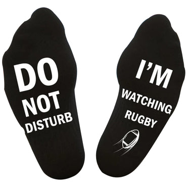 I watch RUGBY Cotton Socks