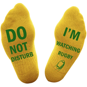 I watch RUGBY Cotton Socks