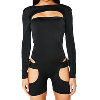 Sexy Buckle Playsuit