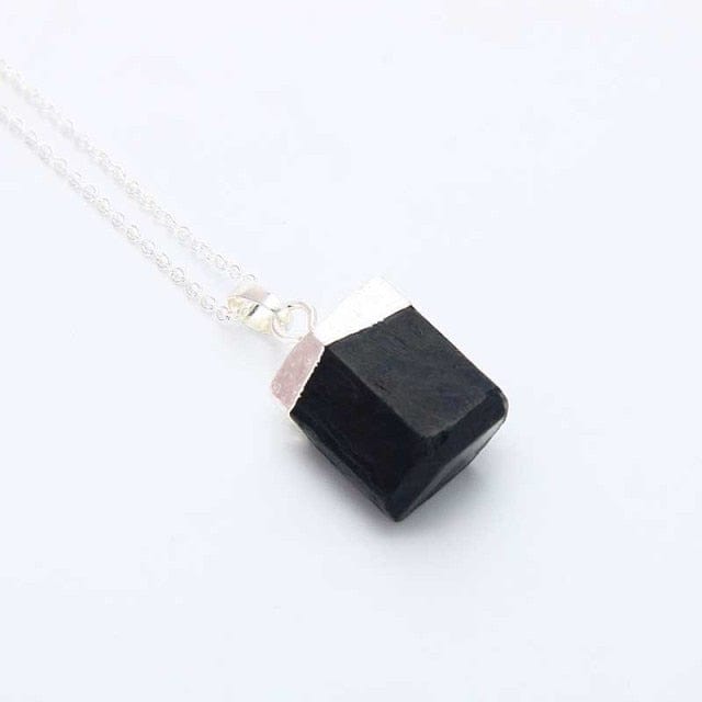 Black tourmaline Crystal Necklace - east2cart.uk