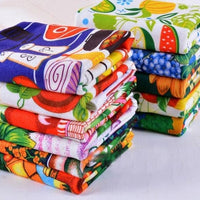 Microfiber absorbent kitchen towels