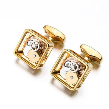 Men's Wedding Steampunk Cufflinks - east2cart.uk