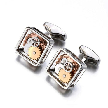 Men's Wedding Steampunk Cufflinks - east2cart.uk