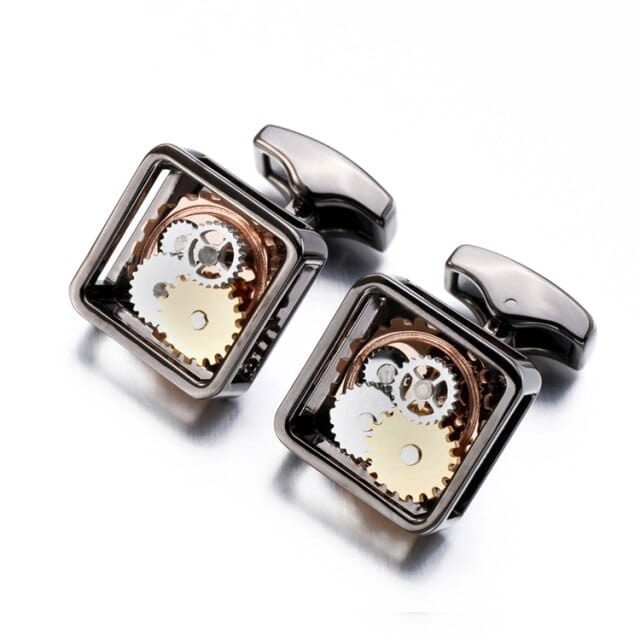 Men's Wedding Steampunk Cufflinks - east2cart.uk