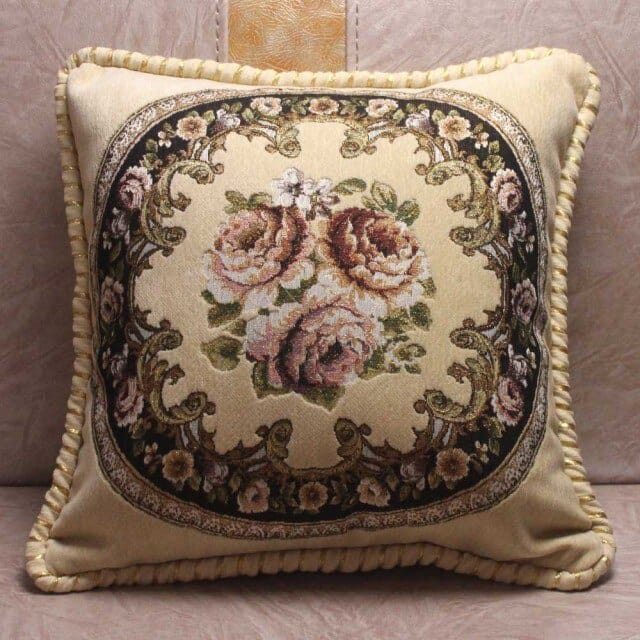 Top Quality Jacquard Embroidered Luxury Cushion Covers - east2cart.uk