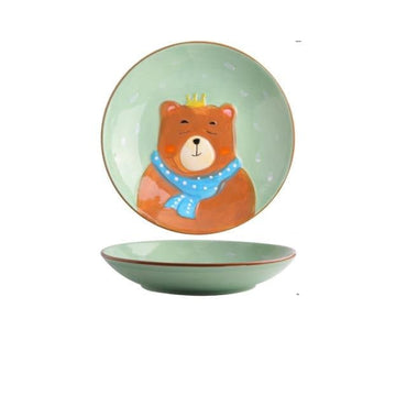 Animal Zoo Ceramic Children Tableware Set - east2cart.uk