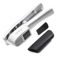 Aluminium Garlic Press with Silicone Tube Roller - east2cart.uk