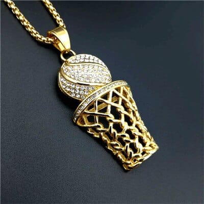 Basketball Frame Pendant - east2cart.uk