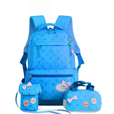 Teenagers girls Lightweight waterproof school bags star printing children school backpacks child orthopedics schoolbag bolsa - east2cart.uk