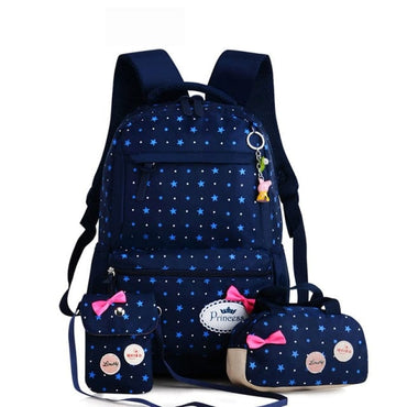 Teenagers girls Lightweight waterproof school bags star printing children school backpacks child orthopedics schoolbag bolsa - east2cart.uk