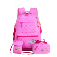 Teenagers girls Lightweight waterproof school bags star printing children school backpacks child orthopedics schoolbag bolsa - east2cart.uk