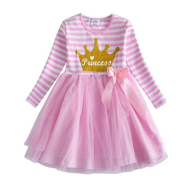 Girls Long Sleeve Winter Dress