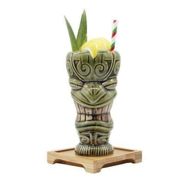 Ceramic Cocktail Tiki Tumblers -Hawaiian Party Barware - east2cart.uk