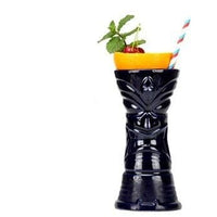 Ceramic Cocktail Tiki Tumblers -Hawaiian Party Barware - east2cart.uk