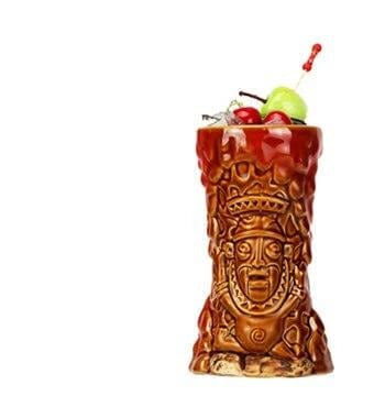 Ceramic Cocktail Tiki Tumblers -Hawaiian Party Barware - east2cart.uk