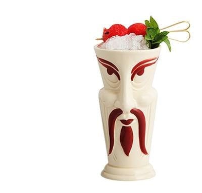 Ceramic Cocktail Tiki Tumblers -Hawaiian Party Barware - east2cart.uk